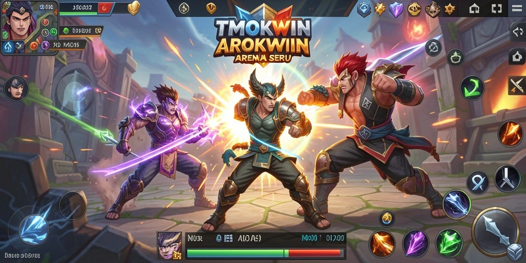 Gameplay seru dalam <strong>TMOKWIN</strong> yang menguji strategi dan keterampilan.