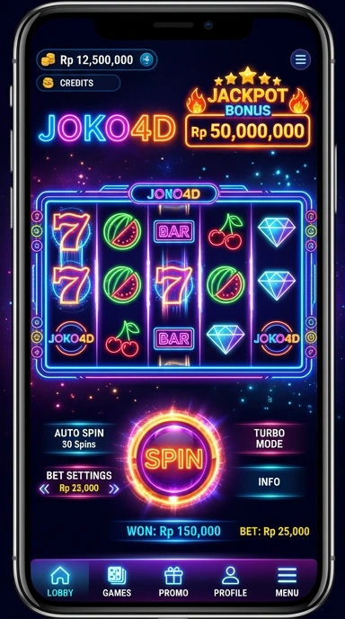 Screenshot menunjukkan daftar aplikasi terbaru di joko4d.